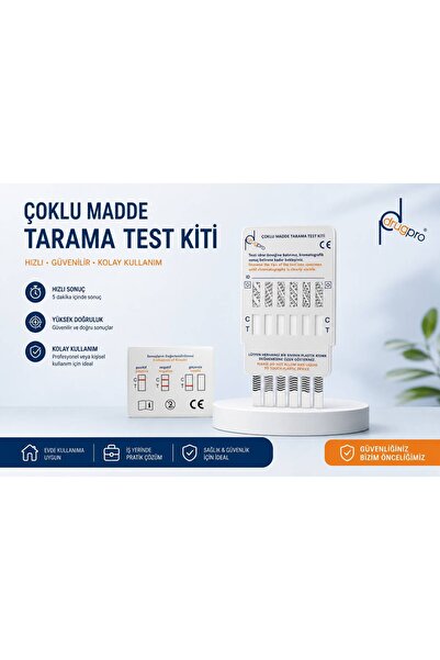 DrugPro 12 Parametre Madde Testi