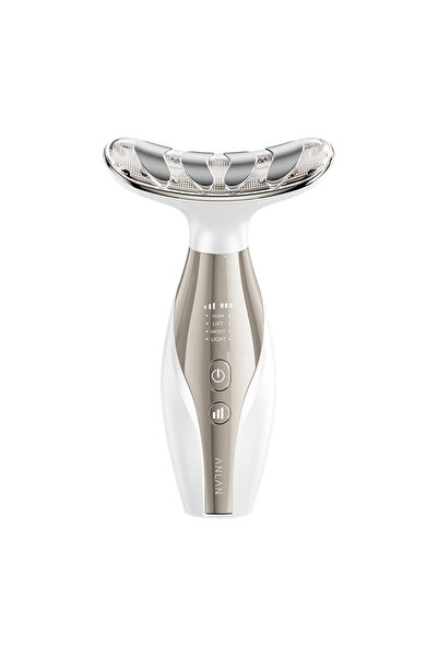 ANLAN Aparat de masaj facial 2-în-1 Ems 01-Amfy51-02A pentru riduri și fermitate