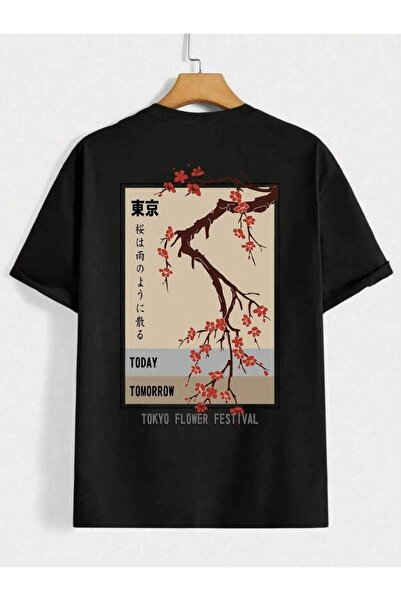 2BIR Today Tomorrow Tokyo Flower Festival T Shirt Men Women O-Neck Tshirts Su...
