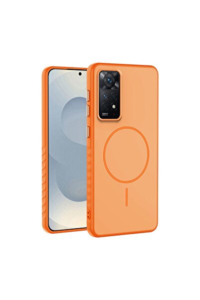 Zebana Xiaomi Redmi Note 11 Pro 4G Uyumlu Kılıf Mono M-Safe Silikon Kılıf Tur...