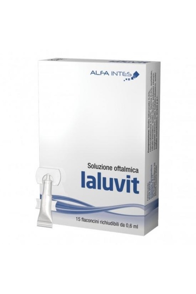Alfa Solutie oftalmica Ialuvit, 15 x 0,6 ml, Intes