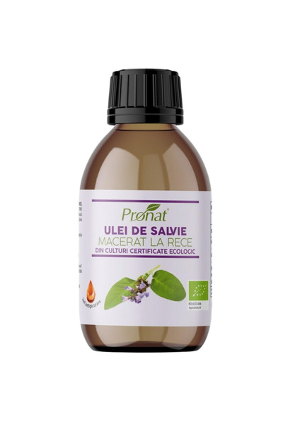 Pronat Ulei de Salvie Macerat la Rece /Bio 100ml