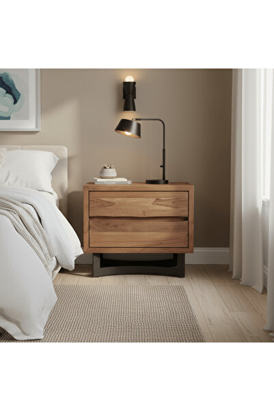 Roots Furniture طاولة جانبية منحنية