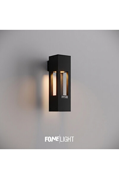 FoneLight Aplica LED modernă AKA pentru exterior, din aluminiu, pentru grădin...