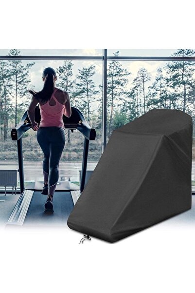 STARSTAR Weatherproof Treadmill & Sun Lounger Protective Cover, Black Oxford ...