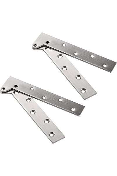 STARSTAR Two rotating door hinges, 180-degree opening stainless steel hinges,...