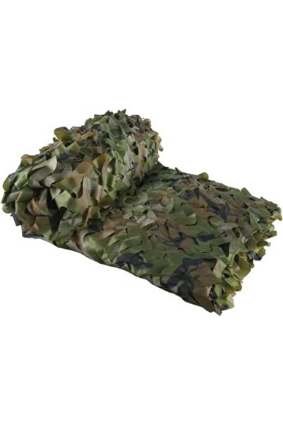 STARSTAR Green camouflage mesh rectangular sunshade sail, camouflage design, ...