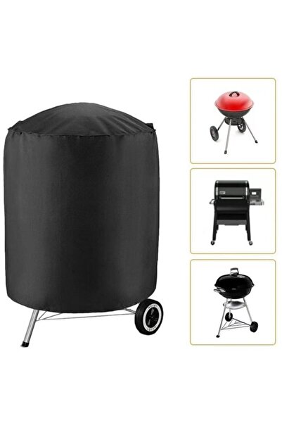STARSTAR Waterproof Round BBQ Cover (70x70cm), Heavy Duty Dust Hood & UV Prot...