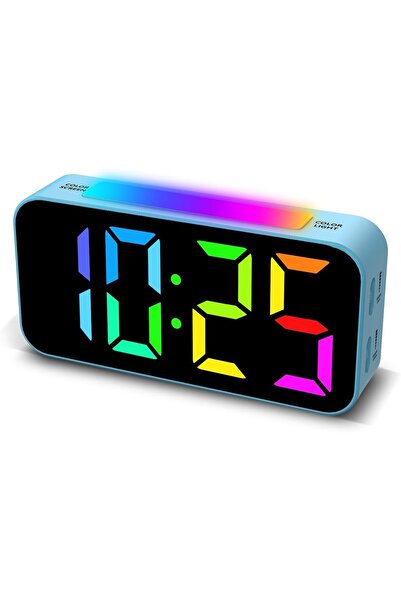 STARSTAR Loud alarm clock for bedroom, digital clock with night light, large ...