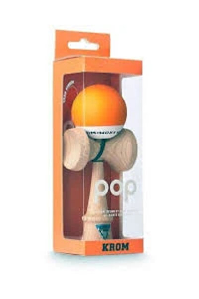 OEM Kendama Krom Pop portocaliu mat