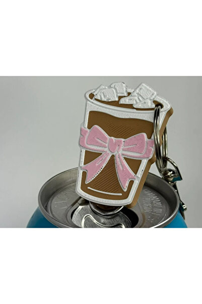 DU&ER Beverage Can Opener Charm Keychain Carbonated Drink Cap Opening Tool De...