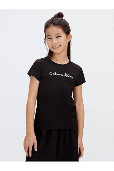 Calvin Klein Kız Çocuk Tişört LVCKSJA17G