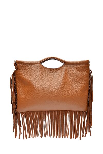 SimpleFind Isabella Rhea Geanta piele -DAFINA-Coniac,Geanta de mana piele nat...