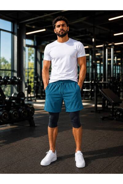 Kai Baby Men's Sea & Fitness Leggings with Premium Pockets - Ka7656444