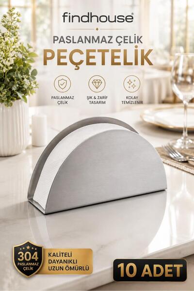 findhouse Paslanmaz Çelik Servis Sade Peçetelik Cafe , Restaurant , Otel