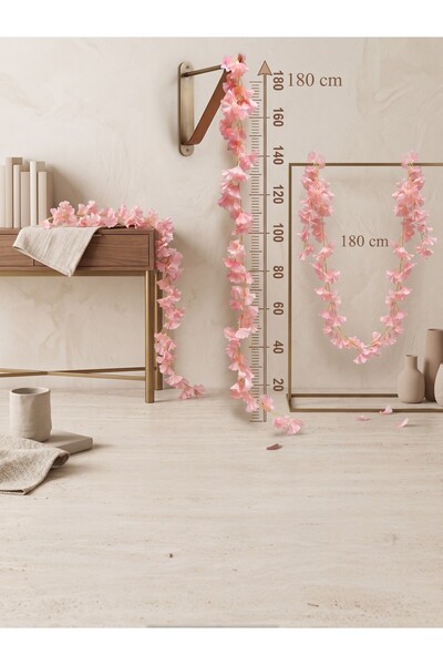 Generic Brand 180cm Long Hanging Flowers and Leaves Waterfall Luxury Wall and...