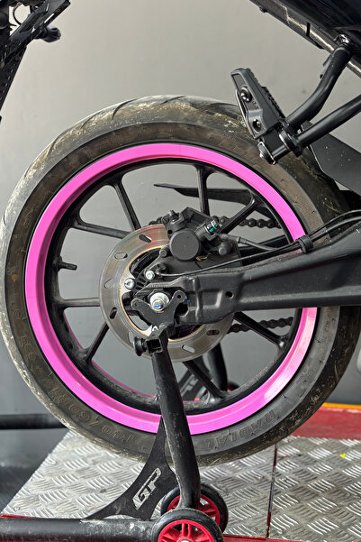 Banxtre Full Lap Rim Stripe Sticker Set Compatible with Motorcycle 17 Inch Ri...