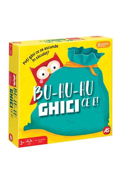 BAMI NETWORK Joc de societate Bu-Hu-Hu Ghici ce E! pentru copii 1-6 jucatori