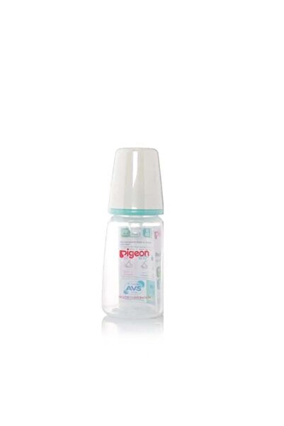 Pigeon Plastic Feeding Bottle with White Cap - 120ml