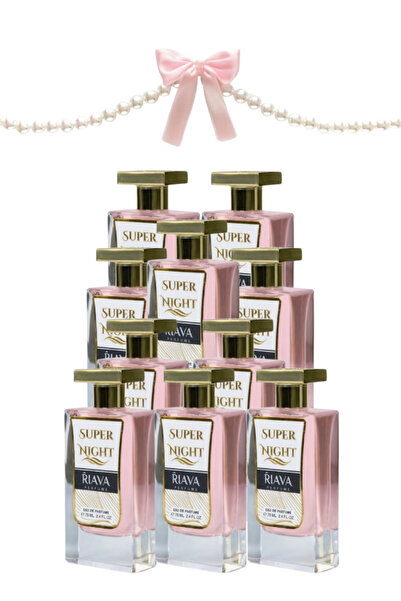 RIAVA PERFUME 10 قطع عطر سوبر نايت 70 مل