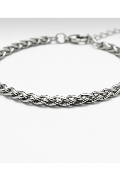 ALCONDZEND Italian Mesh Model Chain Stainless Steel Tarnish Resistant Men's B...