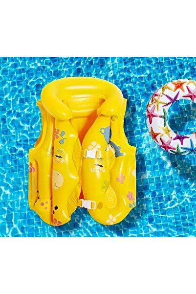 STARSTAR Thickened Adjustable Inflatable Life Vest for Children Pool Flotatio...