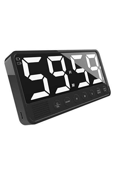 STARSTAR Rechargeable LED Digital Timer with Countdown, Memory Function, 6 Al...