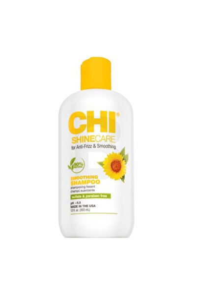 Chi ShineCare Изглаждащ шампоан – шампоан за мека и блестяща коса, 355 мл