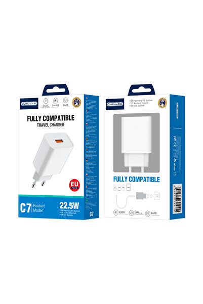 JELLICO Adaptor încărcător de perete pentru telefon smartphone Micro USB 22