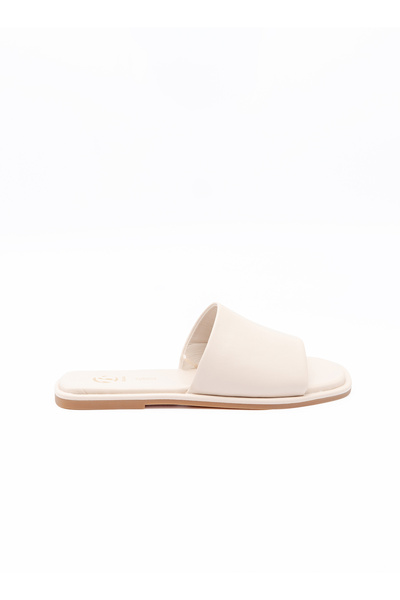 BATA Minimal Flat Slide Sandals