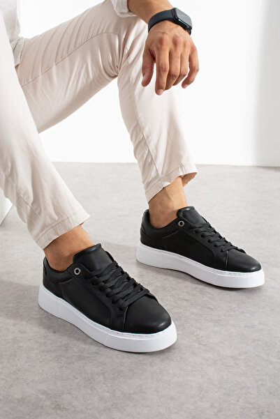 Victoris Nexor Men's Black Lace-Up Lightweight Orthopedic Eva Sole Casual Sne...