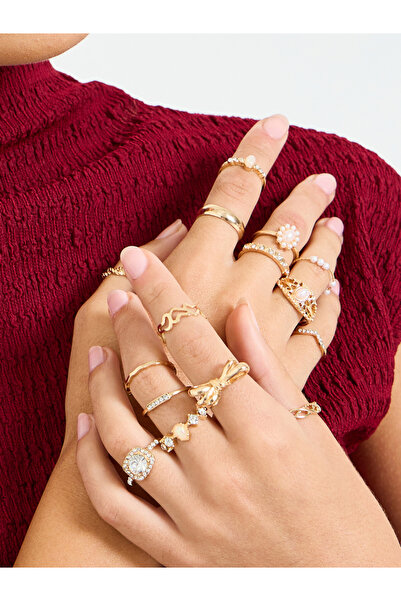 Styli Set of 15 - Gold Tone Ring