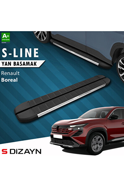 S Dizayn S-Dizayn Renault Boreal S-Line Krom Yan Basamak 183 Cm 2025 Üzeri A+...