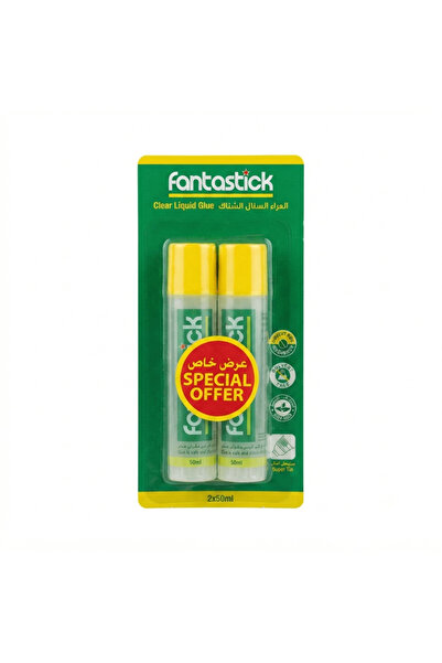 Fantastick Stationery Value Pack – 4 Glue Sticks, 2 Clear Tapes & 2 Liquid Gl...