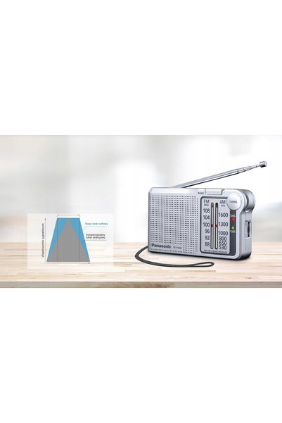 PANASONIC Radio cu baterii AM, FM RF-P150DEG portabil de buzunar