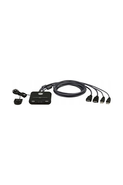 Aten |   Comutator KVM USB cu 2 porturi FHD HDMI |   CS22HF |   Luni de garanție