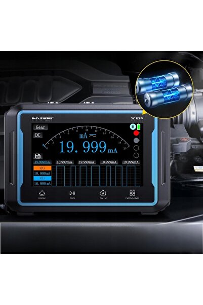 FNIRSI Osciloscop 2C53P cu multimetru și generator 2x50MHz 250MSa/s