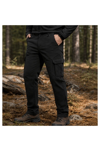NO BRAND Pantaloni tactici pentru bărbați Softshell căptușiți cu fleece 3XL 3...