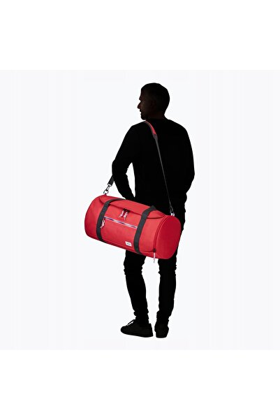 American Tourister Geantă de voiaj tip Duffle cu fermoar 44 l roșie
