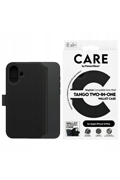 CARE by PanzerGlass® Husă tip carte pentru iPhone 16 Plus PanzerGlass 2 în 1 ...