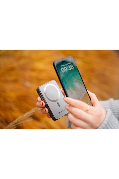 Verbatim Power Bank Charge n’ Go cu Suport Magnetic Wireless 10000m