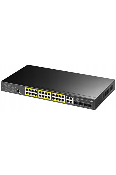 cudy SWITCH POE GS2028PS4-300W 24-PORTOWY SFP