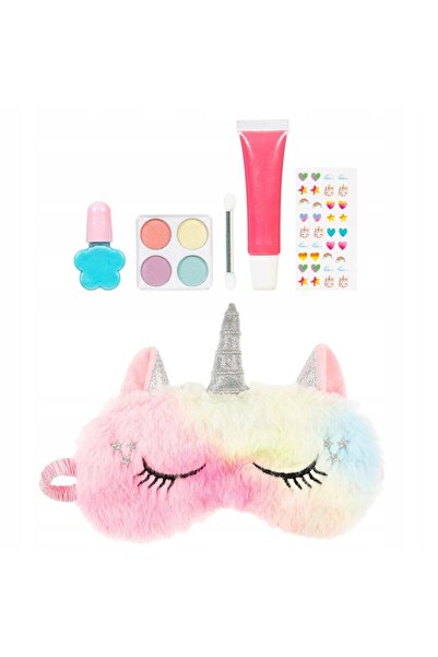 NO BRAND Cosmetice pentru copii pentru machiaj cu mască de somn unicorn Souza!