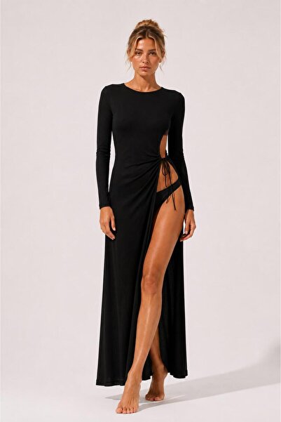 ALEXANDERGARDI Lace detailed pareo dress