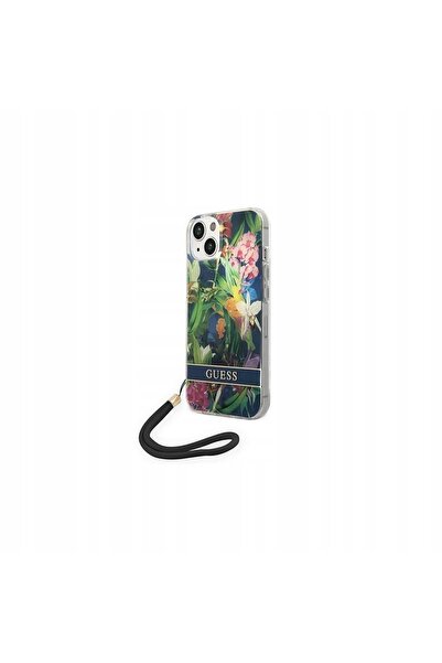 NO BRAND Husă Guess cu curea florală pentru iPhone 14 Plus, design floral cu ...