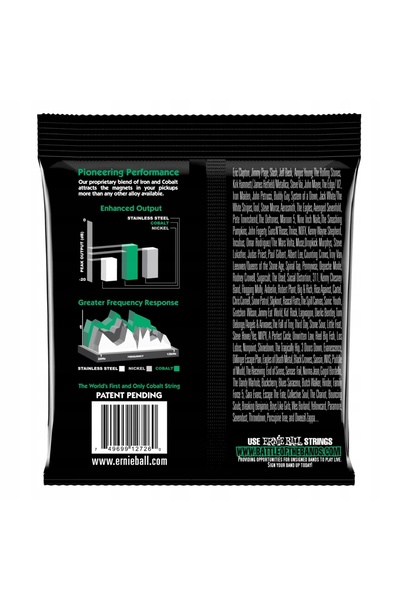NO BRAND ERNIE BALL 2726 cobalt pentru chitară. electric 12-56