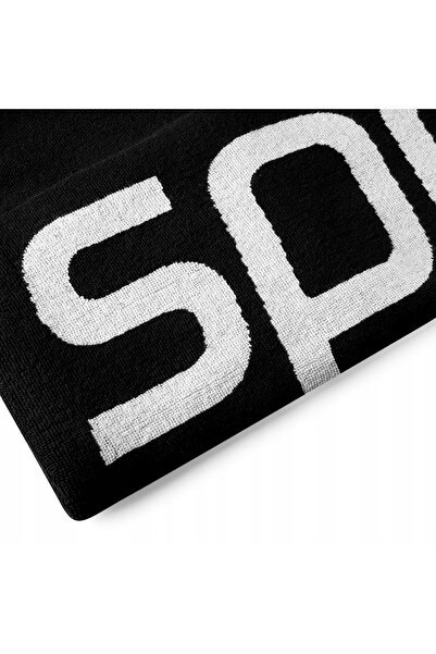 SPEEDO Prosop Logo Prosop negru/alb mărime unică