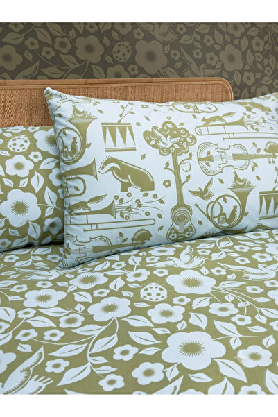 Zorluteks غطاء وسادة من مجموعة Zorlutekstil Taç Minimoderns، قطعتان