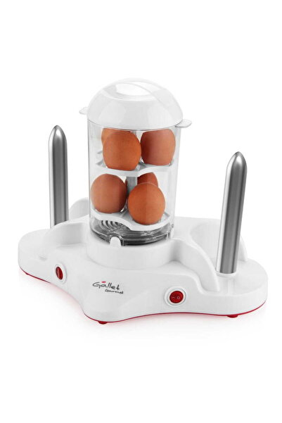 GALLET Aparat de gătit hot dog, aparat de gătit ouă cu aburi, 6 ouă, 3 în 1, ...