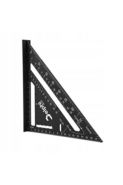 NO BRAND Echer de construcții din aliaj de aluminiu 180mm 18x18
